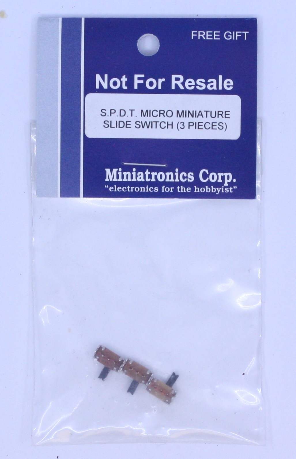 Miniatronics S.P.D.T. Micro miniature Slide Switch