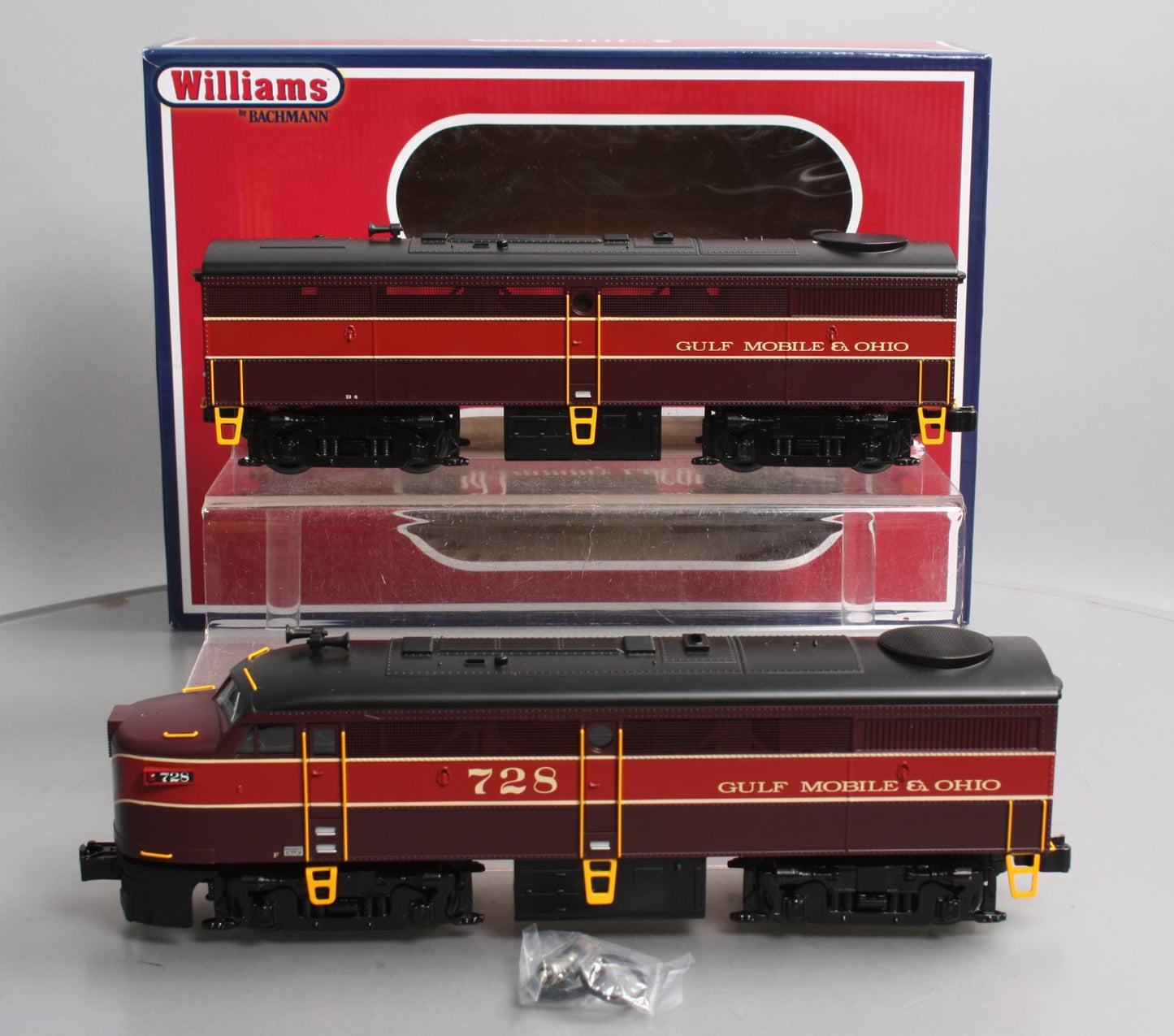 Williams 23203 O Gulf, Mobile & Ohio ALCO FA1 & FB1 Diesel Loco #728A/84B