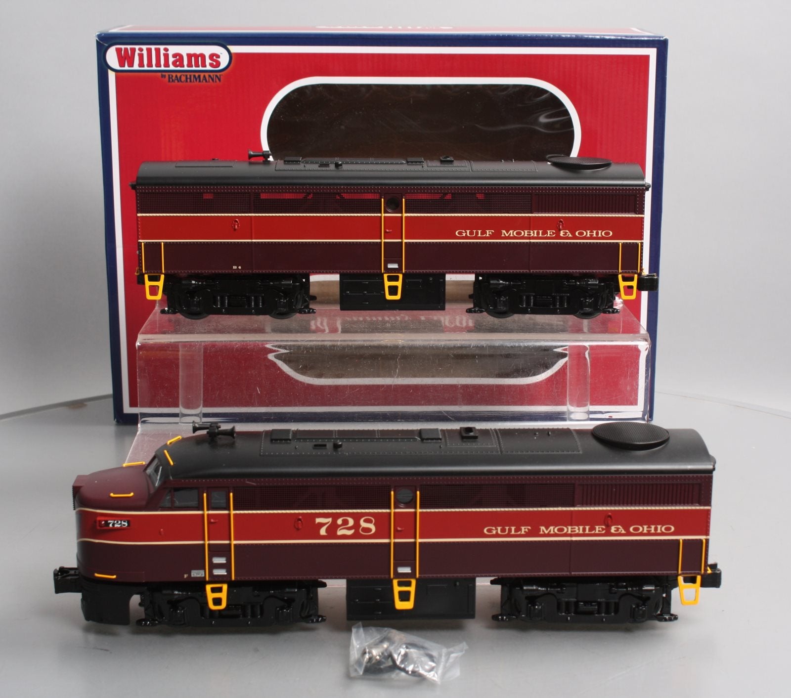 Williams 23203 O Gulf, Mobile & Ohio ALCO FA1 & FB1 Diesel Loco #728A/84B