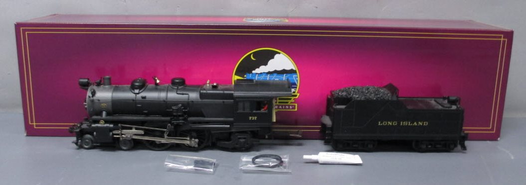 MTH 20-3626-1 Long Island 4-4-2 Atlantic Steam Engine w/PS3 (Hi-Rail Whls) #737