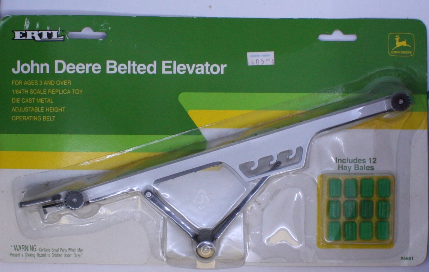Ertl 5661 1:64 Diecast John Deere Belted Elevator