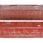 O 2-Rail BRASS Milwaukee Road & PRR Wooden Box Car Kits [2] - Assembled