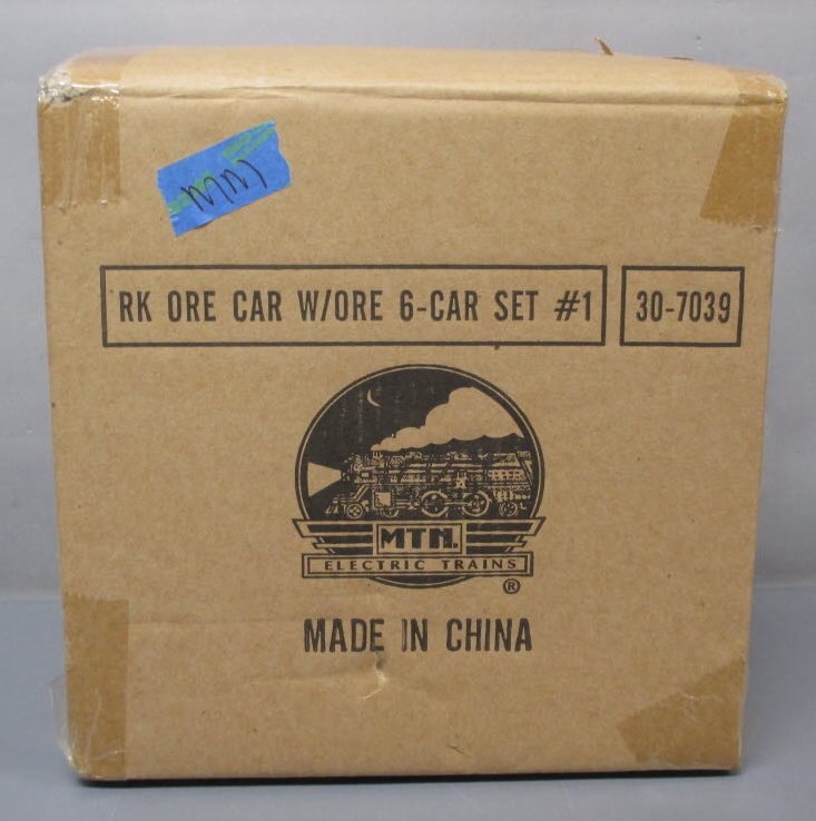 MTH 30-7039 O Bessemer & Lake Erie RailKing Ore Car Set (Set of 6)