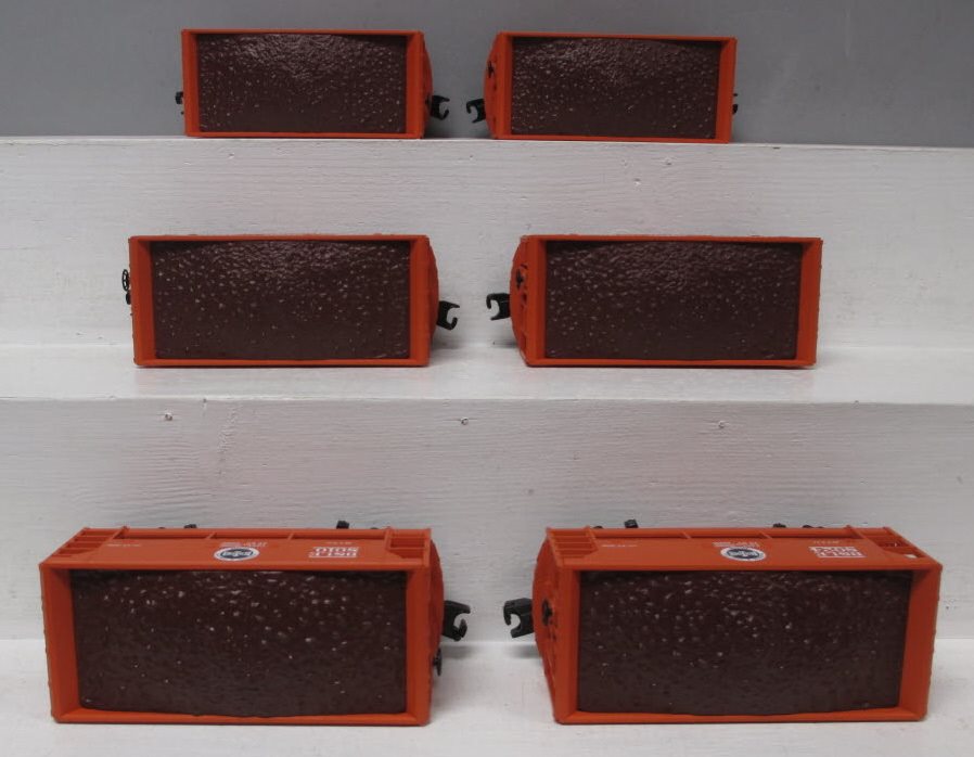 MTH 30-7039 O Bessemer & Lake Erie RailKing Ore Car Set (Set of 6)