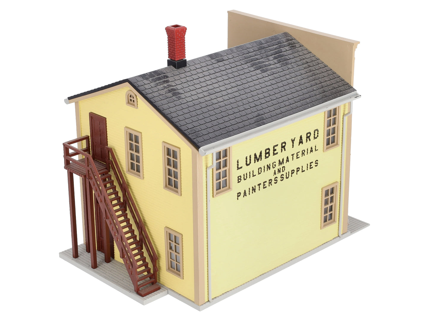 MTH 30-90346 2-Story Store Livery Building Lumber Yard EX