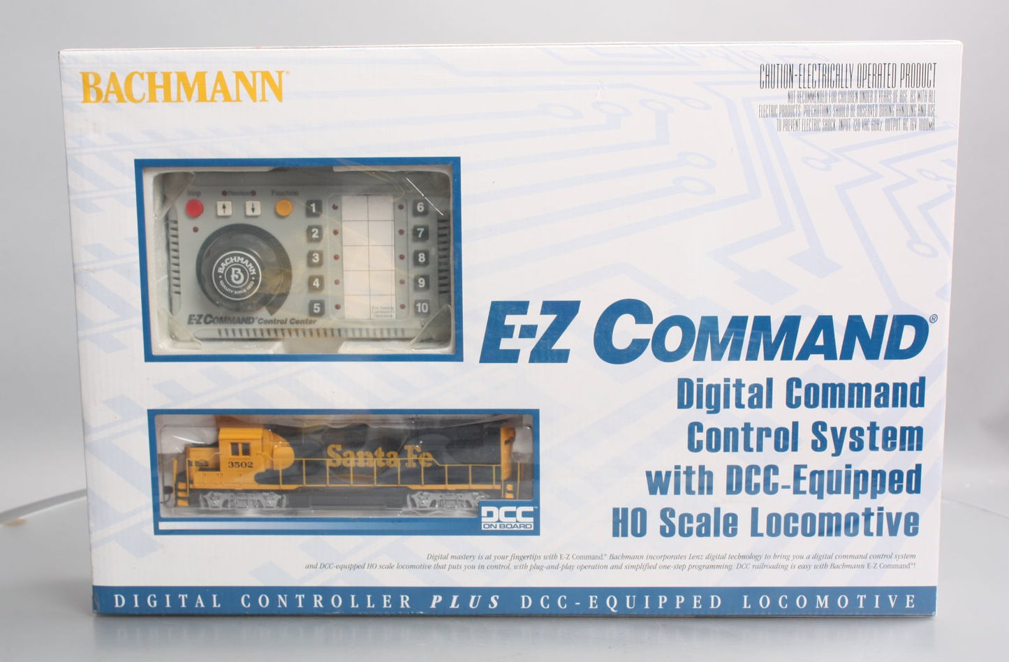 Bachmann 44904 HO Santa Fe GP40 Diesel Loco Starter System w/DCC-Equipped
