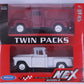 Welly 000ST7 Twin Pack 1:43 Chevy Pickup Trucks 55' Sidestep & 53' 3100 Pickup
