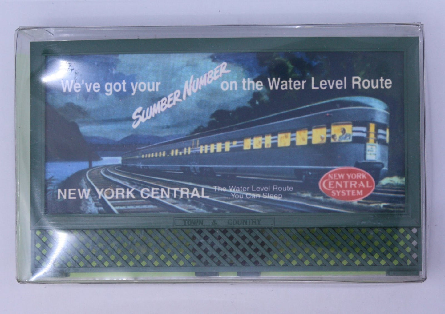 Town & Country Hobbies O New York Central "Slumber Number" Blinking Billboard