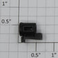 K-Line K3600-X014 #2480 Black Headlight and Number Board Housing w/o Lens