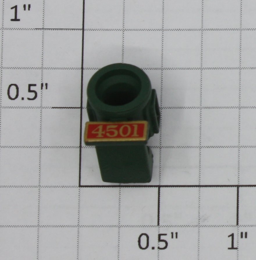 K-Line K3600-X014A #4501 Green Headlight and Number Board Housing w/o Lens