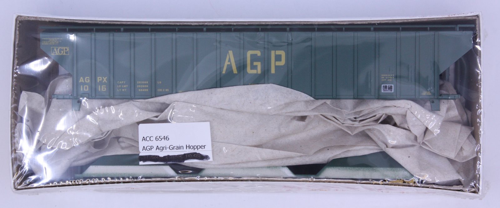Accurail 6546 HO AGP (Argi-Grain Processors) Pullman Standard Covered Hopper