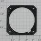 K-Line K3400-X008A Black Plastic 2-1/4" Speaker Base