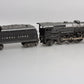 Lionel 675 Vintage O 2-6-2 K4 Pacific Die-Cast Steam Locomotive and 6466W Tender VG