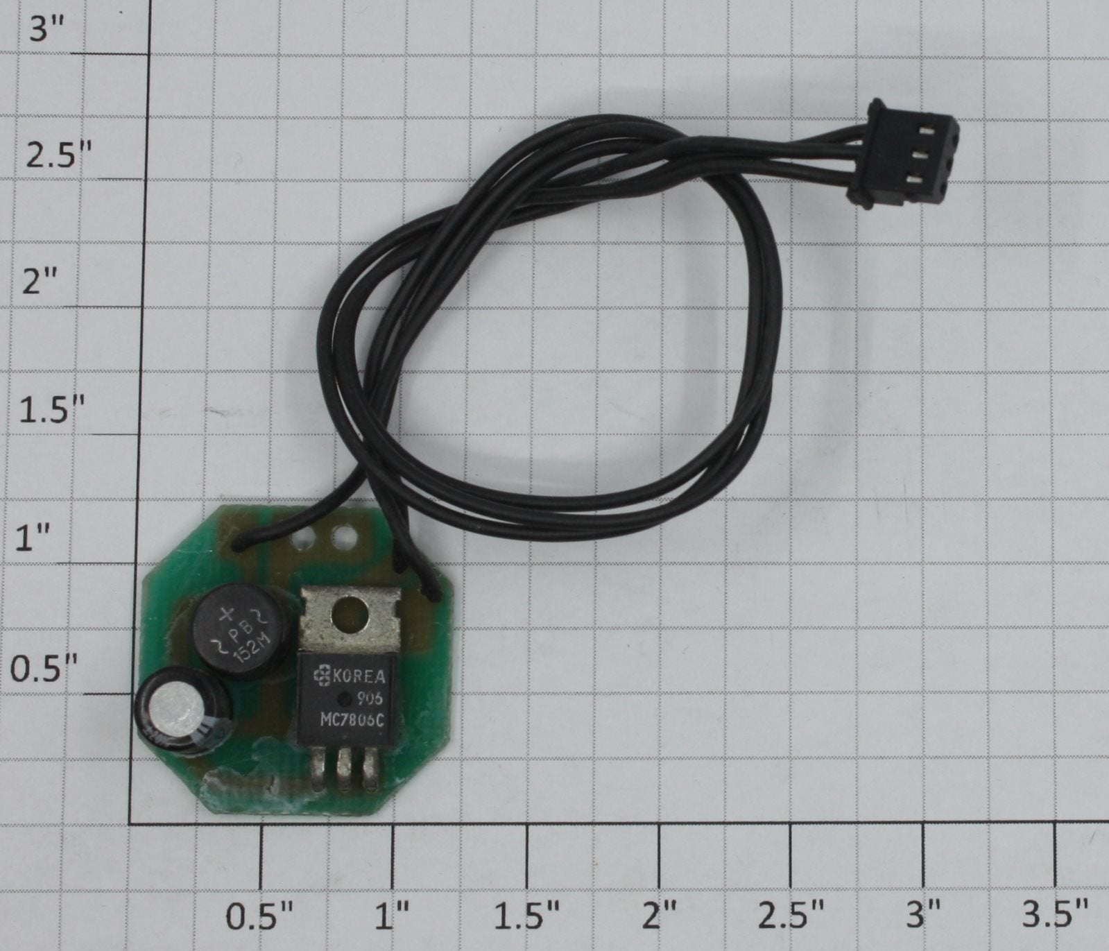 Williams WM-121 3-Pin Smoke PCB Circuit Board