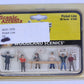 Woodland Scenics A1920 HO Scenic Accents Picket Line Figures (Set of 6)