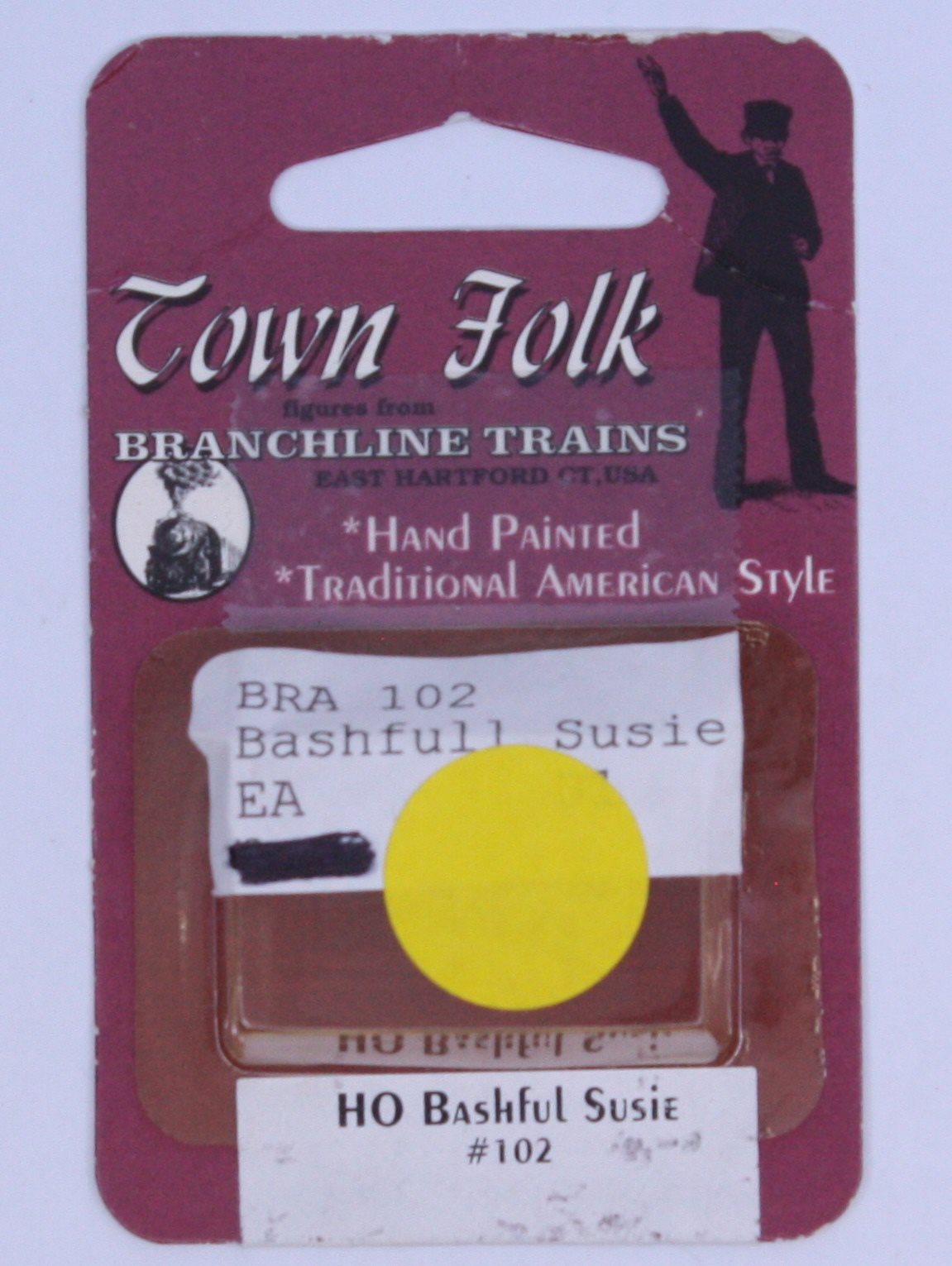 Branchline Trains 102 HO Town Folk "Bashful Susie" Single Figure