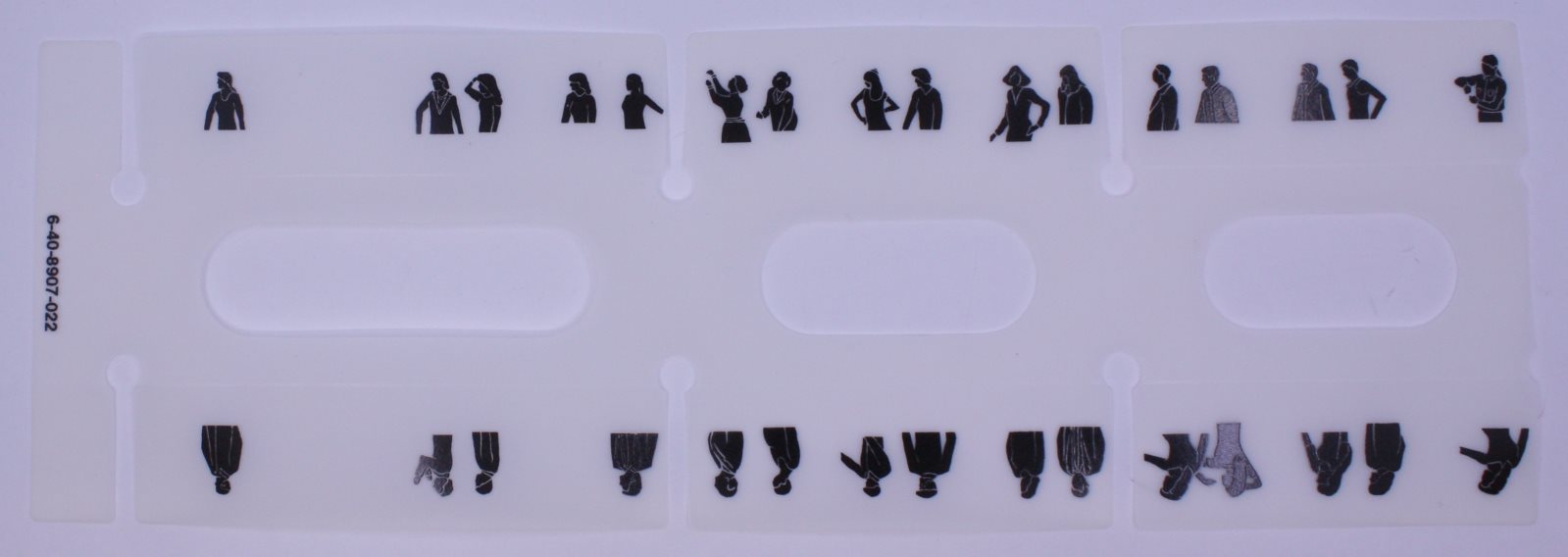 American Flyer 48907-22 Passenger Car Window Strip