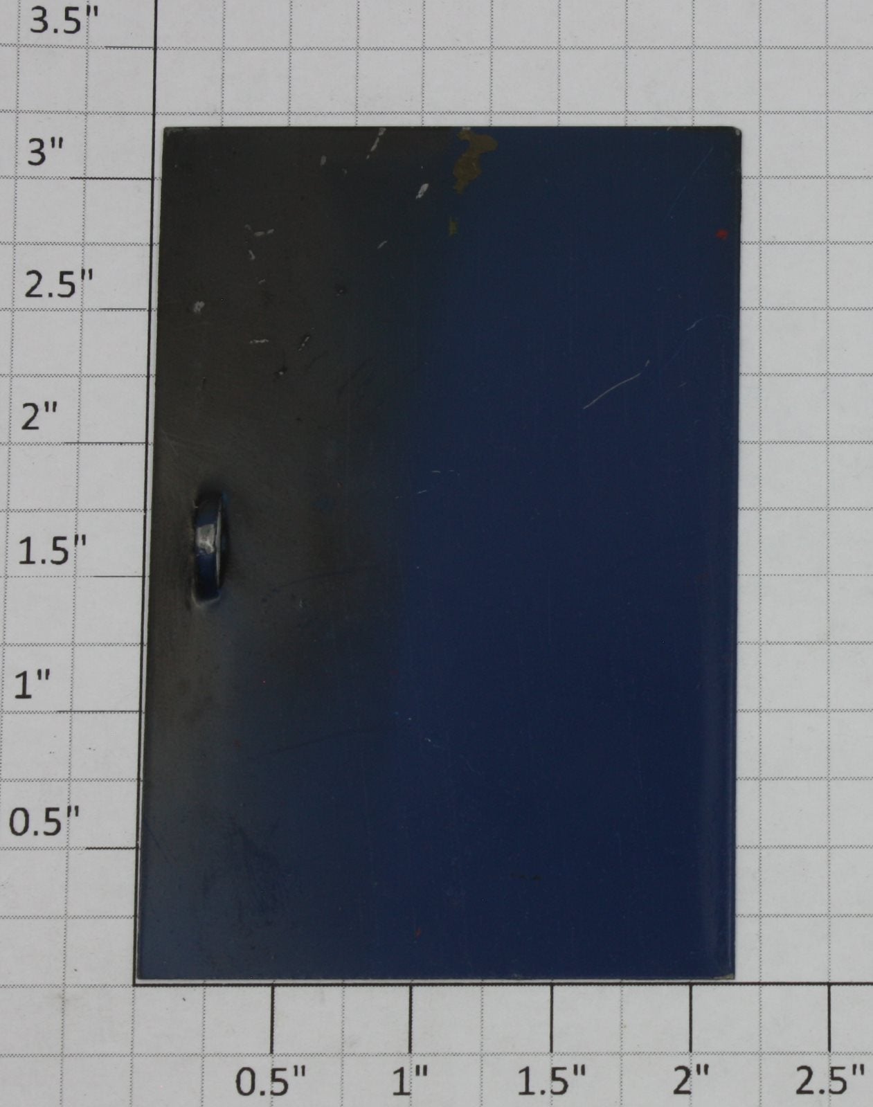 McCoy 100X-2 Blue Metal Boxcar Door