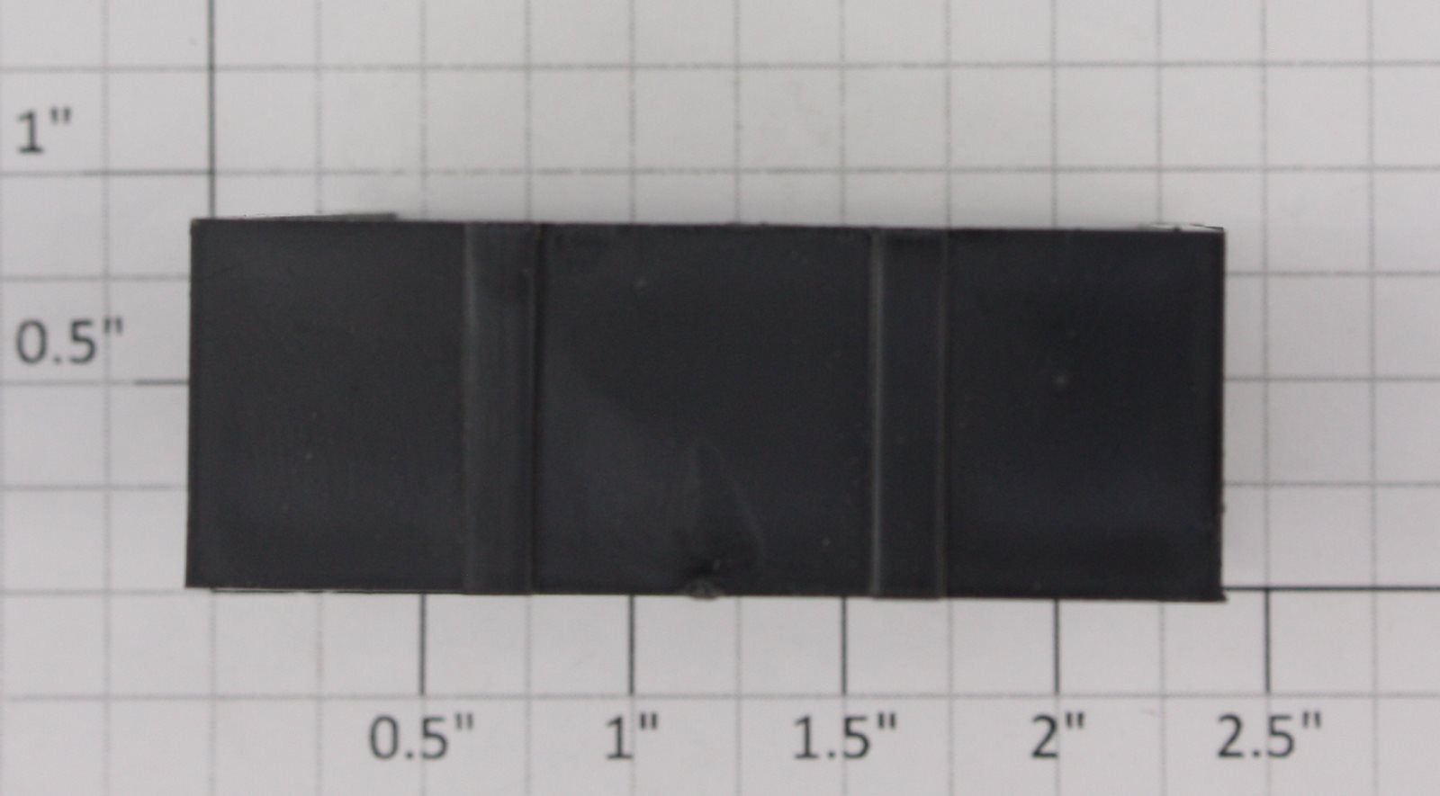 K-Line K723B-47000 Black Plastic Flatcar End Structure