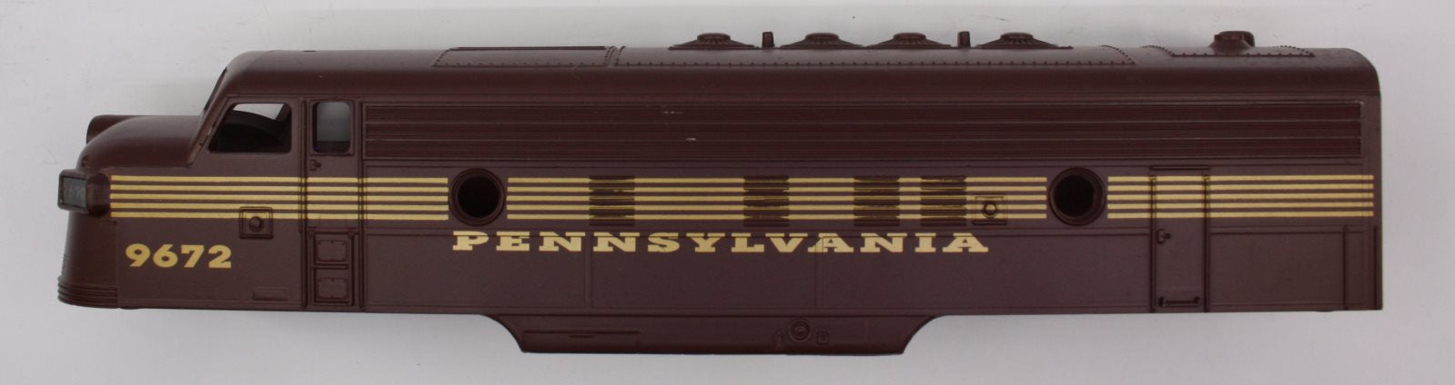 Williams 9672-1 Tuscan Pennsylvania EMD F7 A Body Shell