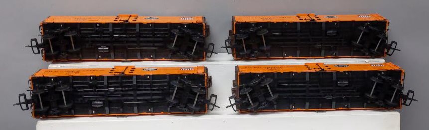 USA Trains R16506D G PFE SP & UP 40 ft. Refrigerator Cars Set #4 (Set of 4)