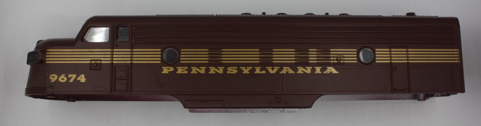 Williams 9674-1 Tuscan Pennsylvania EMD F7 A Body Shell