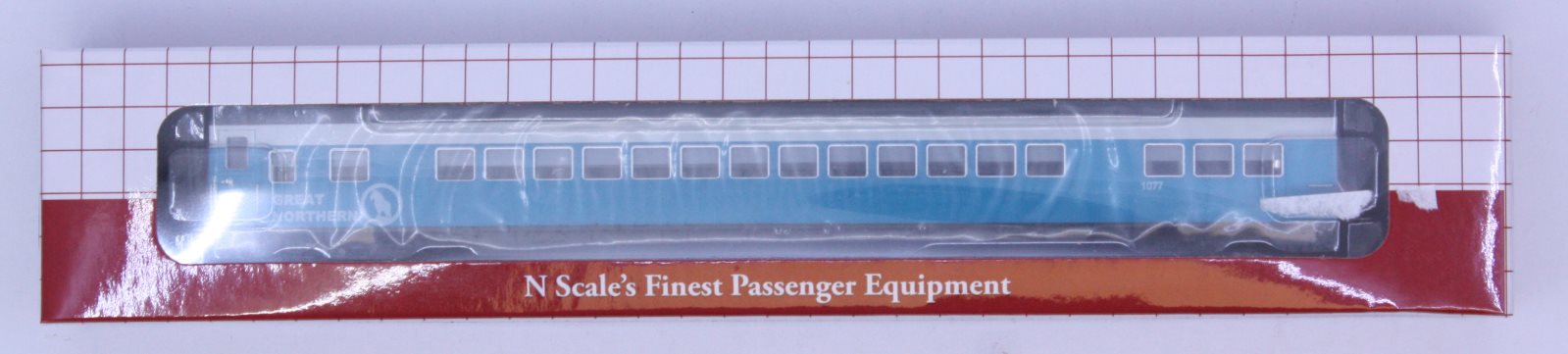 InterMountain CCS6615-09 Great Northern-Big Sky Blue; 56 Seat Coach