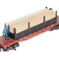 American Flyer 971 Vintage S Southern Pacific Lumber Unloading Car VG