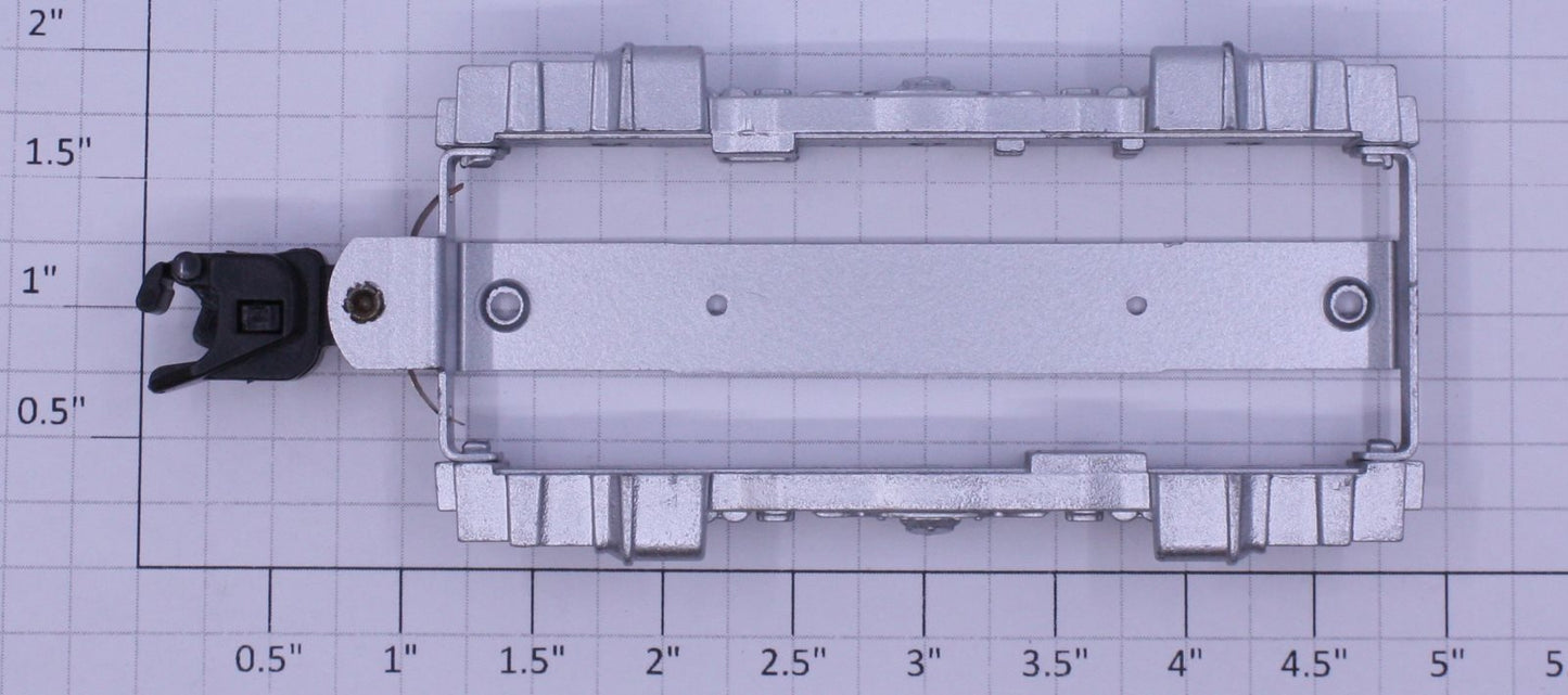 American Flyer 48116-73 Silver Truck Side and Coupler