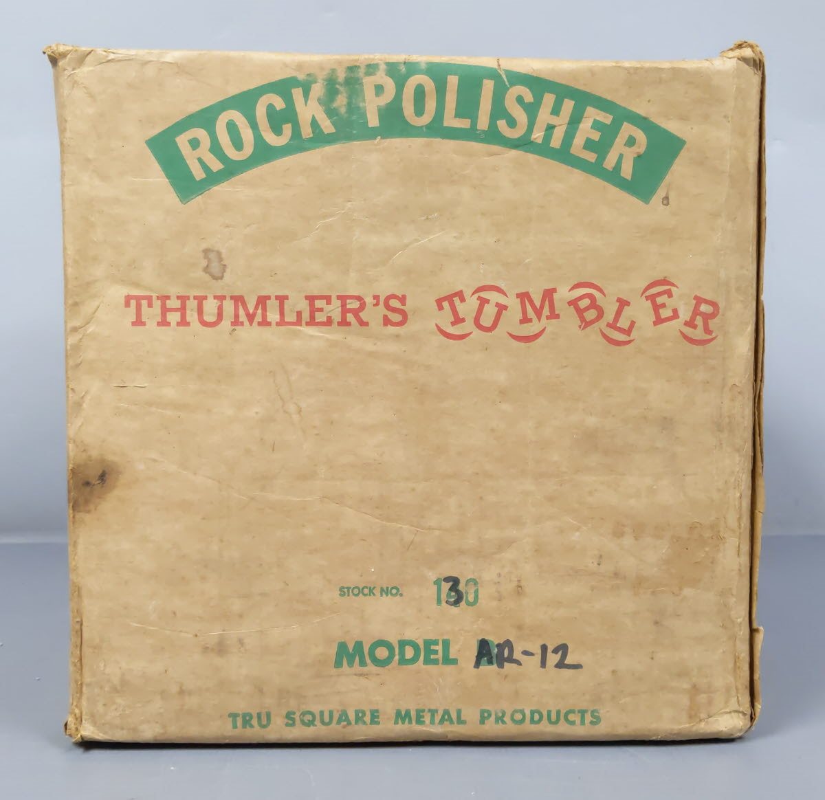 Thumbler Tumblers 130 Rock Tumbler Model A-R12