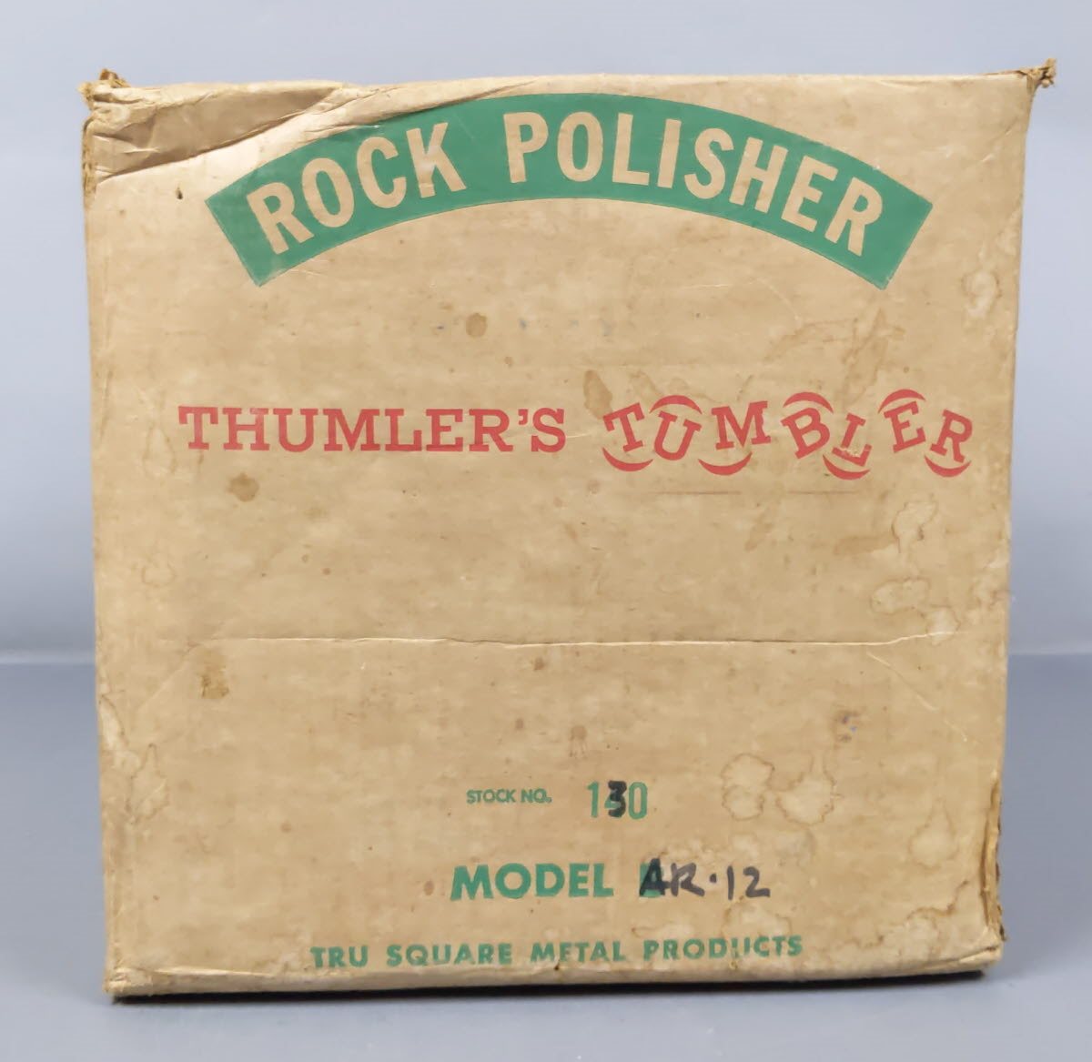 Thumbler Tumblers 130 Rock Tumbler Model A-R12