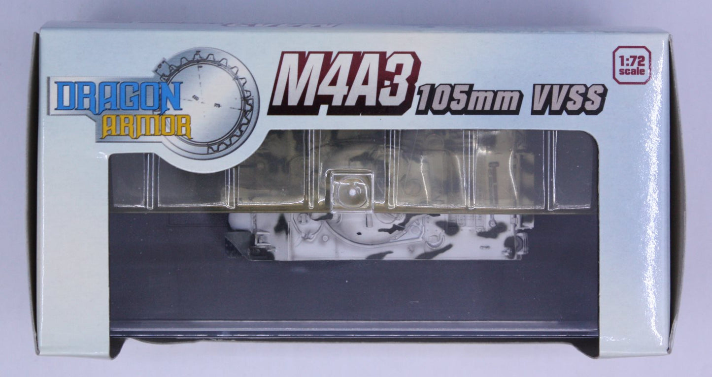 Dragon 60282 1:72 Diecast M4A3 105mm VVSS 6th Armored Division