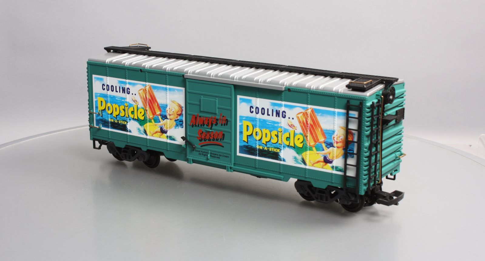 LGB BOXER TK初期 LGB 48913 Good Humor Popsicle On A Stick Box Car – Trainz