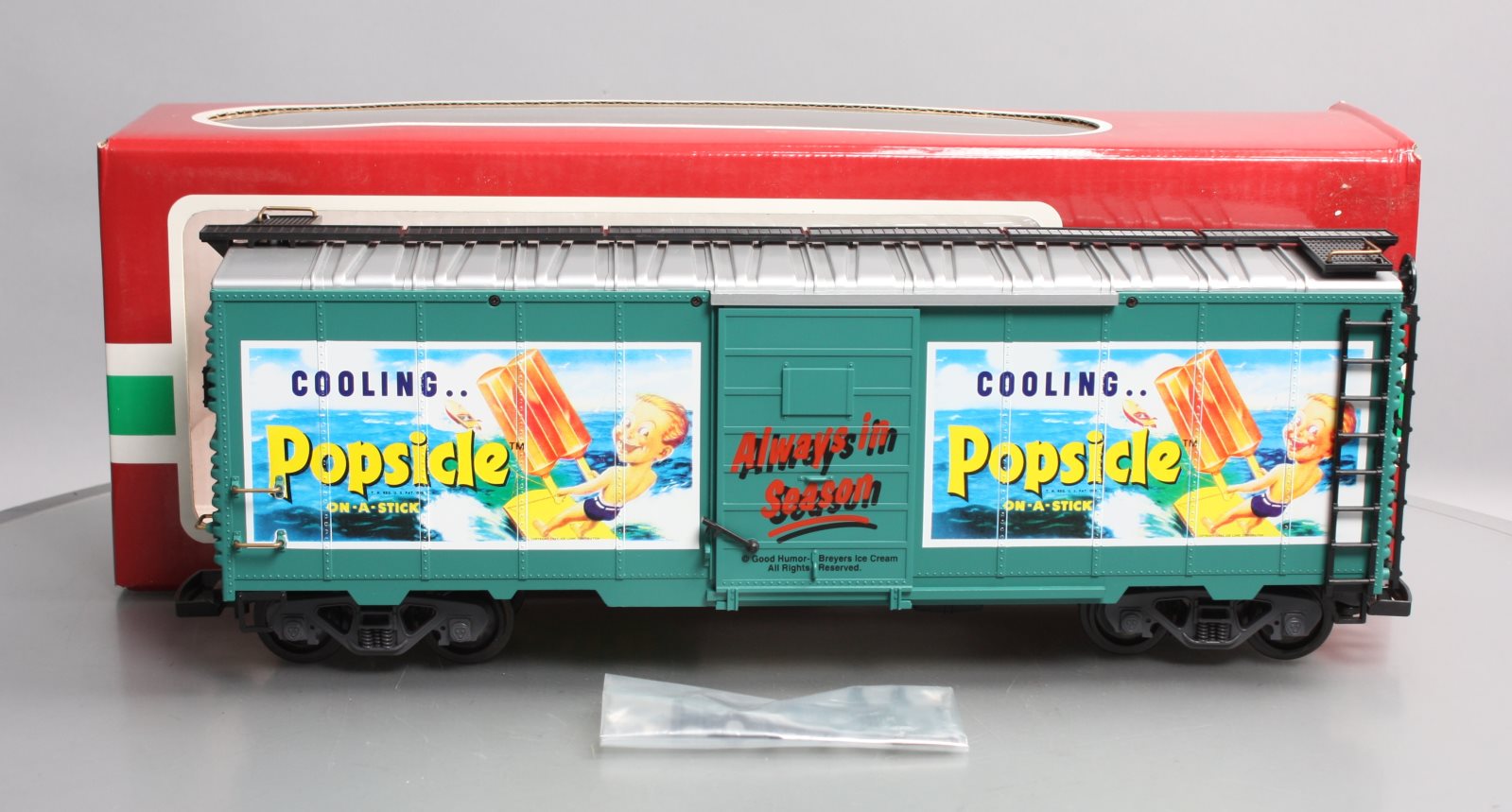 LGB 48913 Good Humor Popsicle On A Stick Box Car