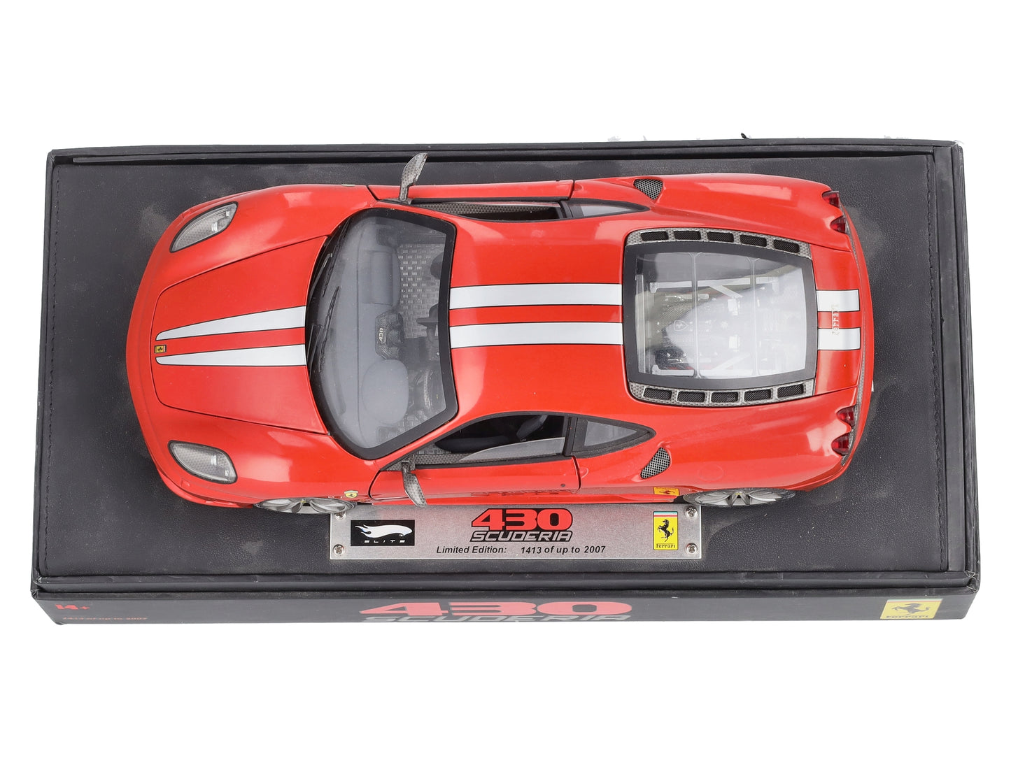 Hot Wheels l7121-0510 1:18 Scale Ferrari  430 Scuderia EX
