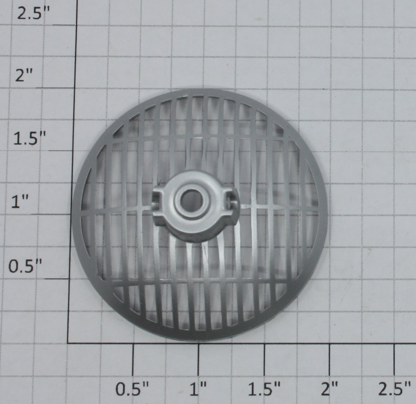K-Line K7200-06-03 Silver Plastic Radar Dish without Center Dipole