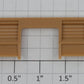 K-Line K6900-06-01I Tan Automobile Wheel Chock