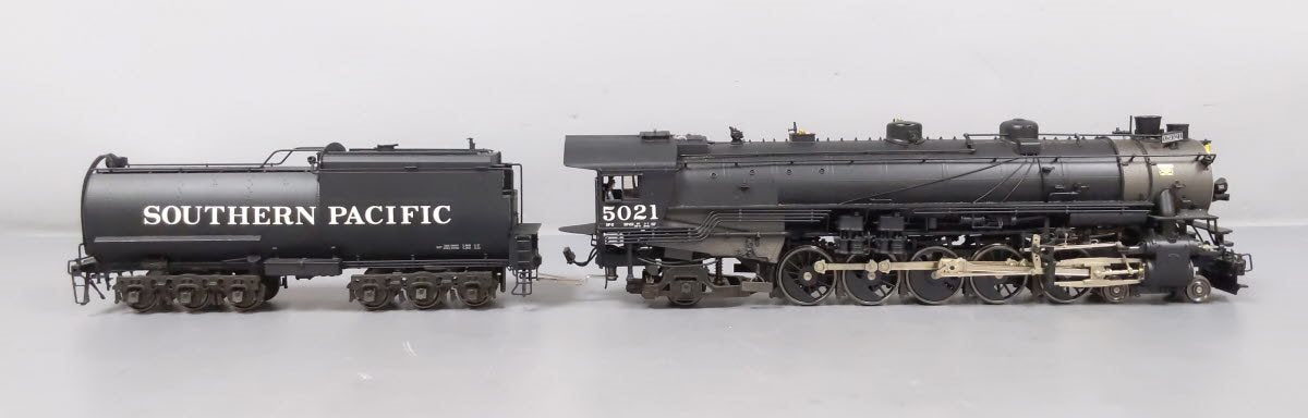 Sunset Models 5021 O BRASS Southern Pacific 4-10-2 Steam Locomotive 2-Rail #5021 EX/Box