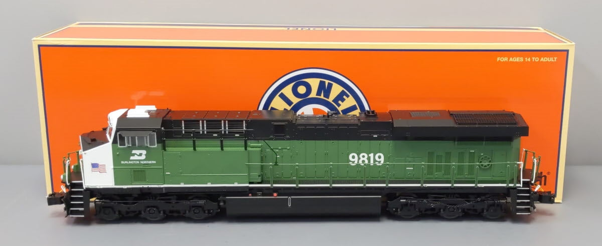 Lionel 2333439 O Gauge BN ES44AC Non-Powered Diesel #9819 w/Legacy & Superbass