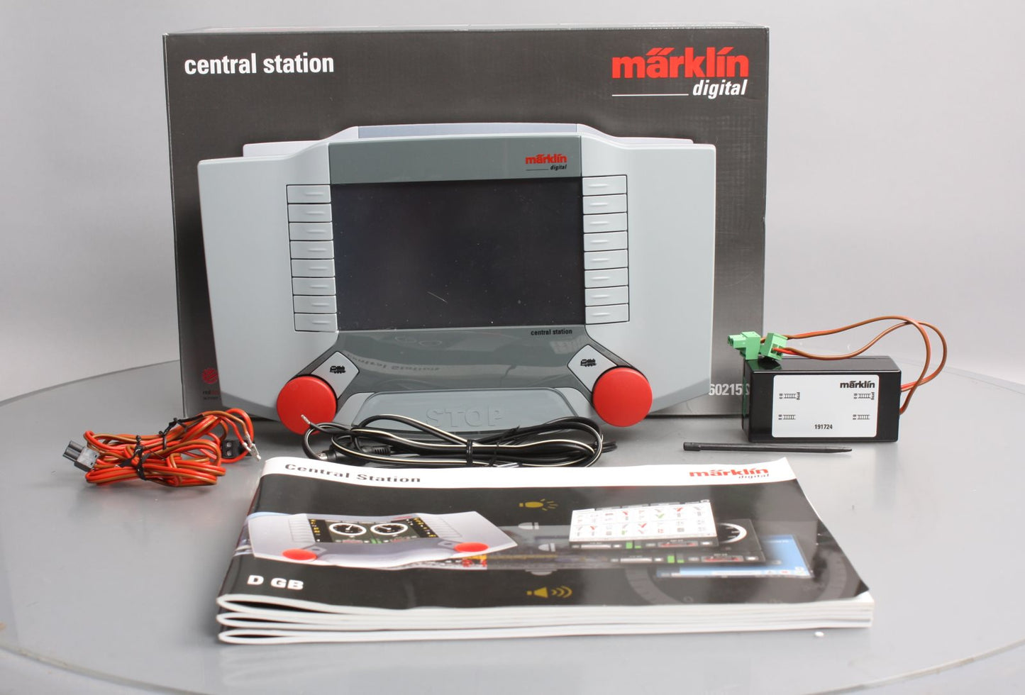 Marklin 60215 Central Station Digital Command Base w/ 2 Locomotive Controllers
