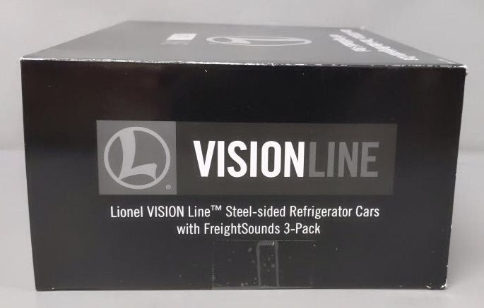 Lionel 2326300 O VISIONLINE Santa Fe Reefer Cars with Sound