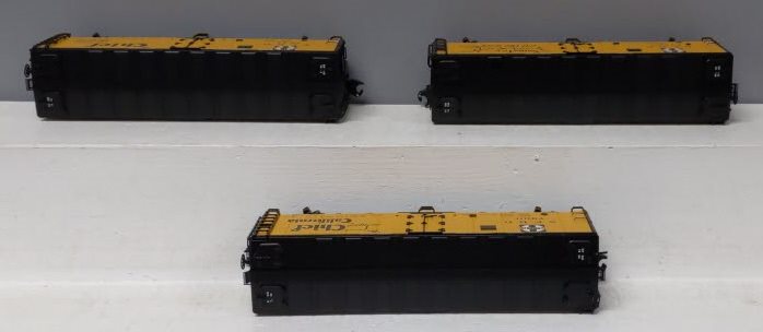 Lionel 2326300 O VISIONLINE Santa Fe Reefer Cars with Sound