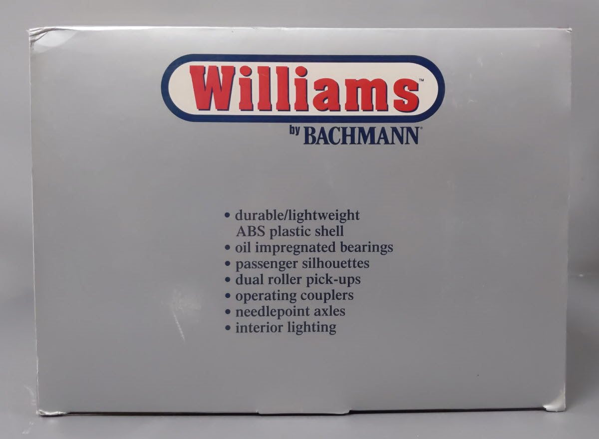 Williams 43168 D&RGW 72 Ft. Streamline Passenger Car (Pack of 4)