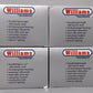 Williams 43168 D&RGW 72 Ft. Streamline Passenger Car (Pack of 4)