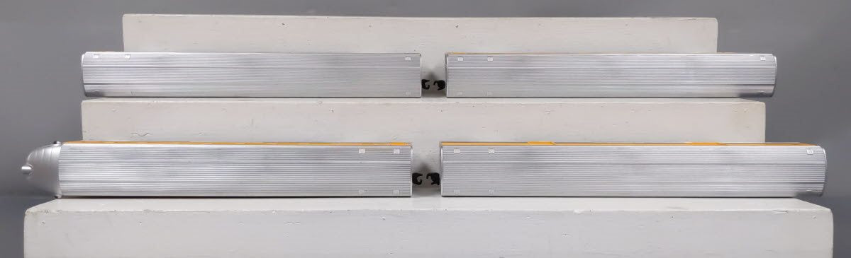 Williams 43168 D&RGW 72 Ft. Streamline Passenger Car (Pack of 4)