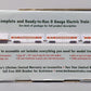 Williams 00321 Santa Fe Flyer O Gauge Diesel Passenger Train Set