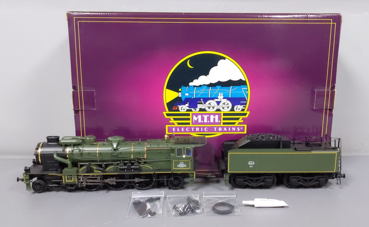 MTH 20-3344-1 Orient Express 2-3-1 Pacific w/PS2 (Hi-Rail Wheels) 231E22