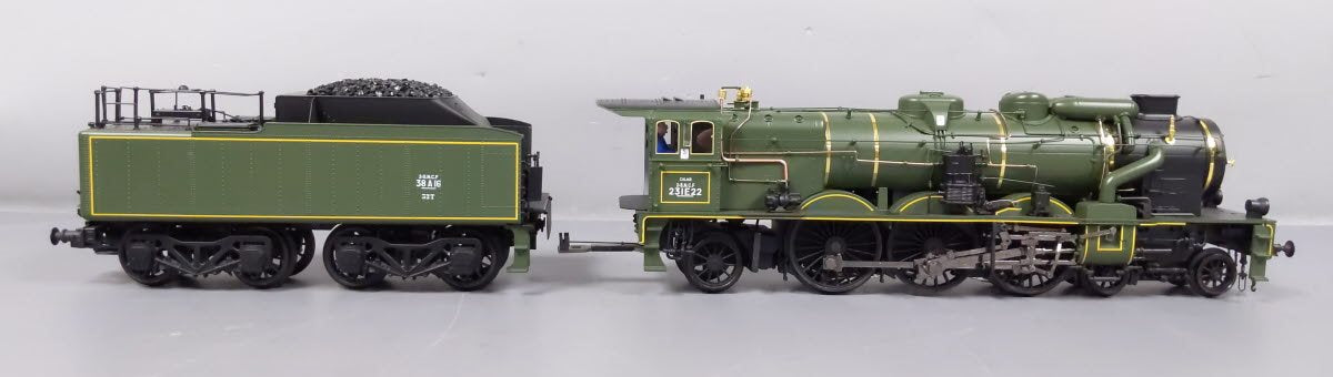 MTH 20-3344-1 Orient Express 2-3-1 Pacific w/PS2 (Hi-Rail Wheels) 231E22
