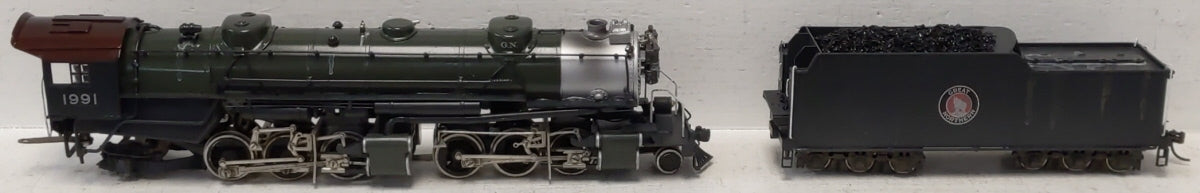 Akane HO Scale BRASS 2-6-6-2 Steam Locomotive & Tender EX