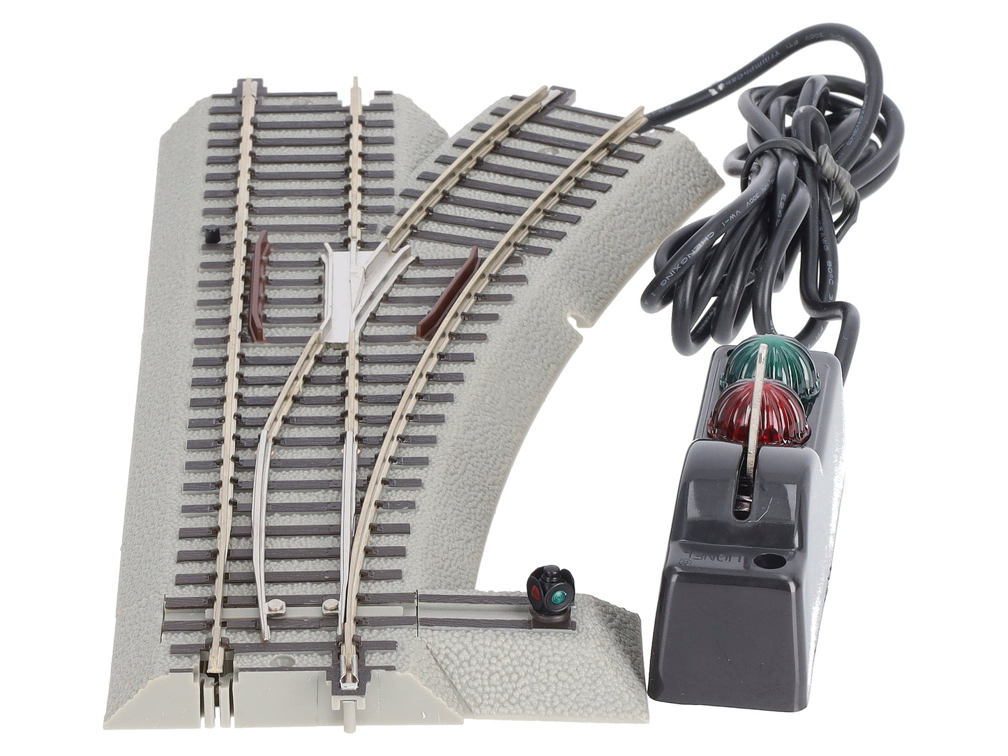 American Flyer 6-47940 S Right Hand R-20 FasTrack Command Control Switch Turnout